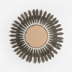 Ornamental Leaf-Designed Wall Mirror | High & Bury