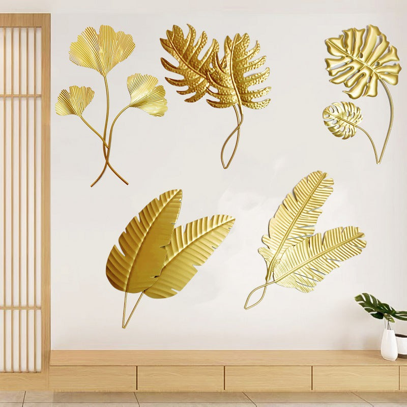 Ornamental Tropical Leaf Wall Art | High & Bury