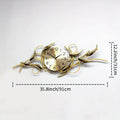 Ornate Decorative Metal Wall Clock | High & Bury