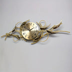 Ornate Decorative Metal Wall Clock | High & Bury