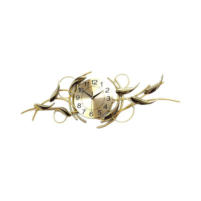 Ornate Decorative Metal Wall Clock | High & Bury
