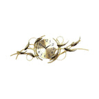 Ornate Decorative Metal Wall Clock | High & Bury