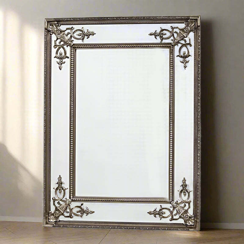 Ornate Decorative Wall Mirror Glass | High & Bury