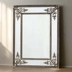 Ornate Decorative Wall Mirror Glass | High & Bury