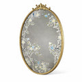 Ornate Floral Wall Mirror | High & Bury