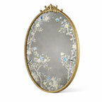 Ornate Floral Wall Mirror | High & Bury