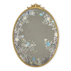 Ornate Floral Wall Mirror | High & Bury