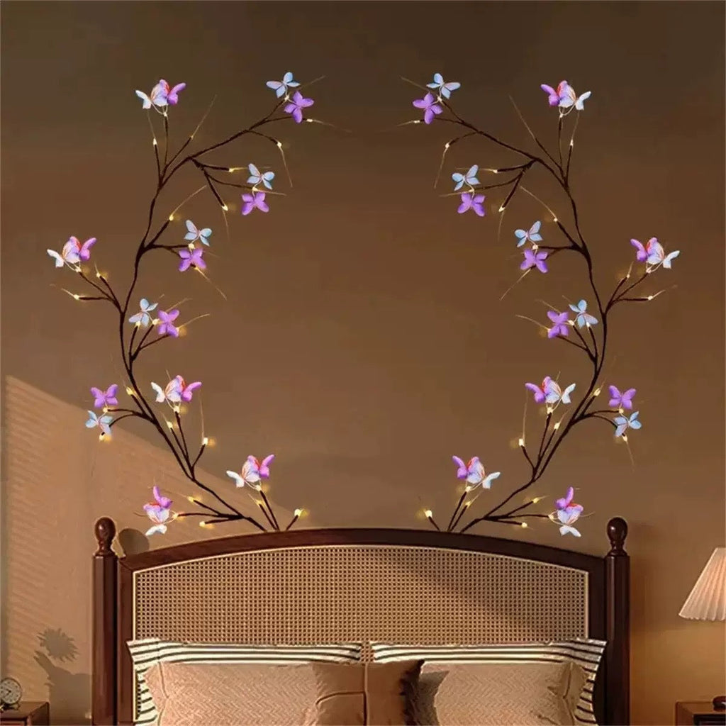 Ornate LED Cherry Blossom Wall Light | High & Bury