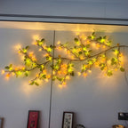 Ornate LED Cherry Blossom Wall Light | High & Bury