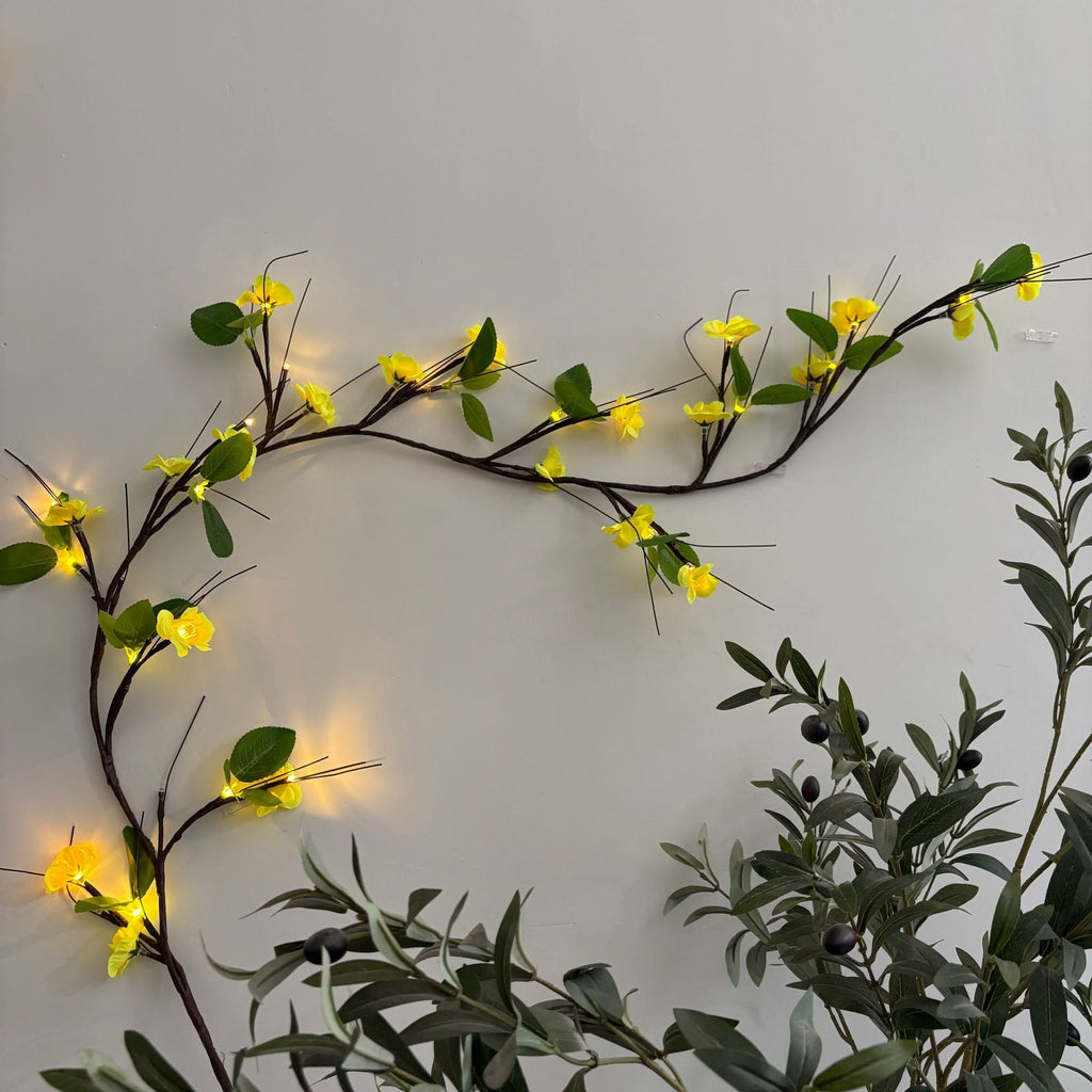 Ornate LED Cherry Blossom Wall Light | High & Bury