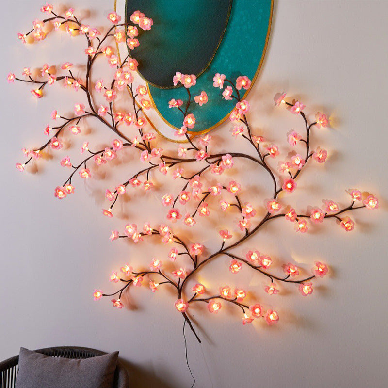Ornate LED Cherry Blossom Wall Light | High & Bury