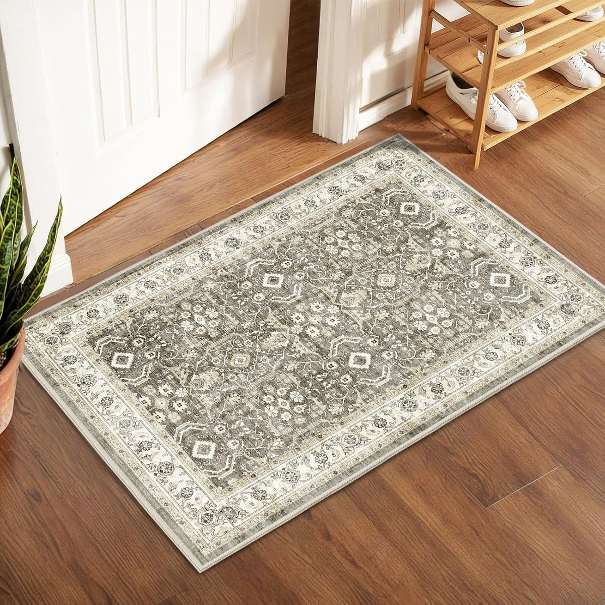 Ornate Patterned Area Rug | High & Bury