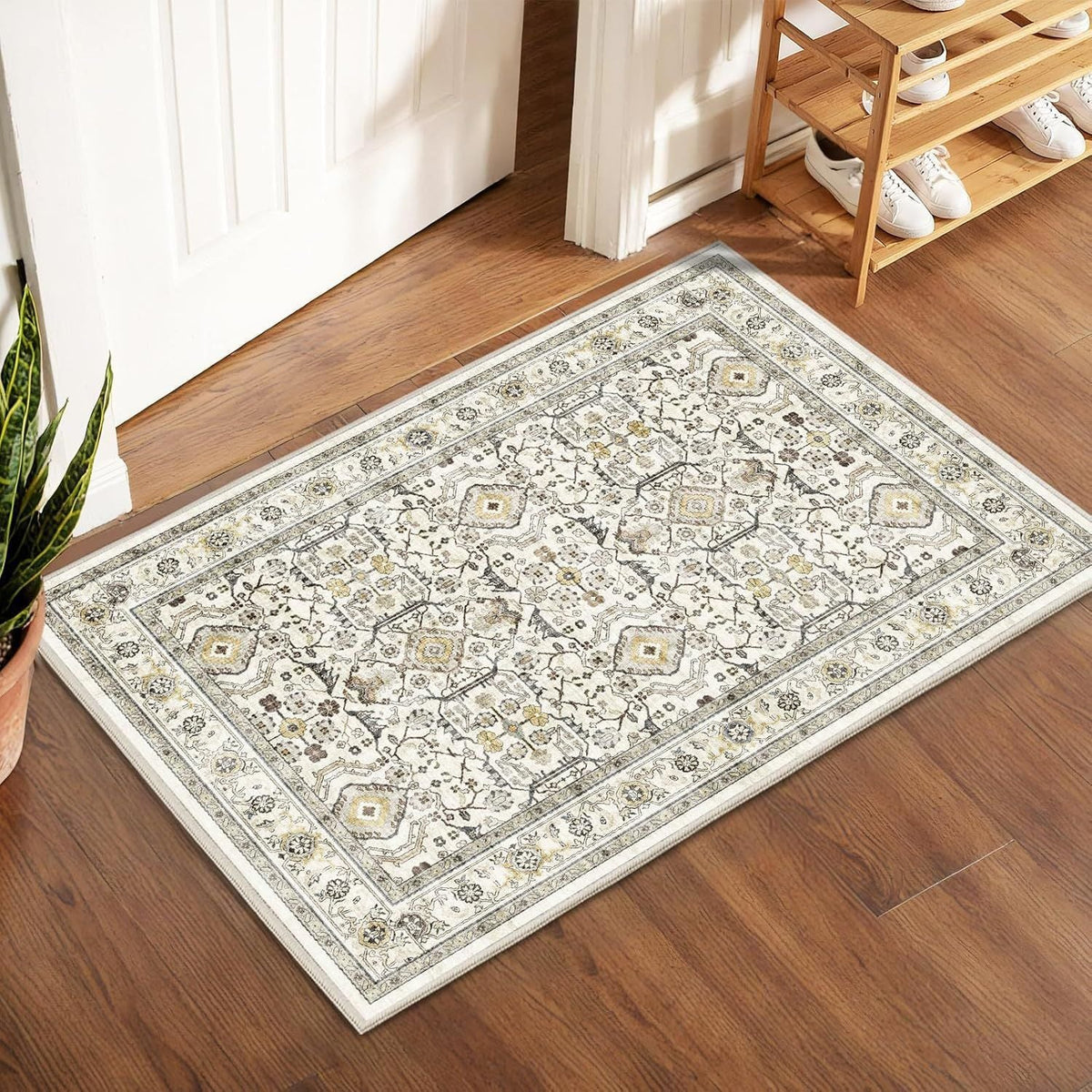 Ornate Patterned Area Rug | High & Bury