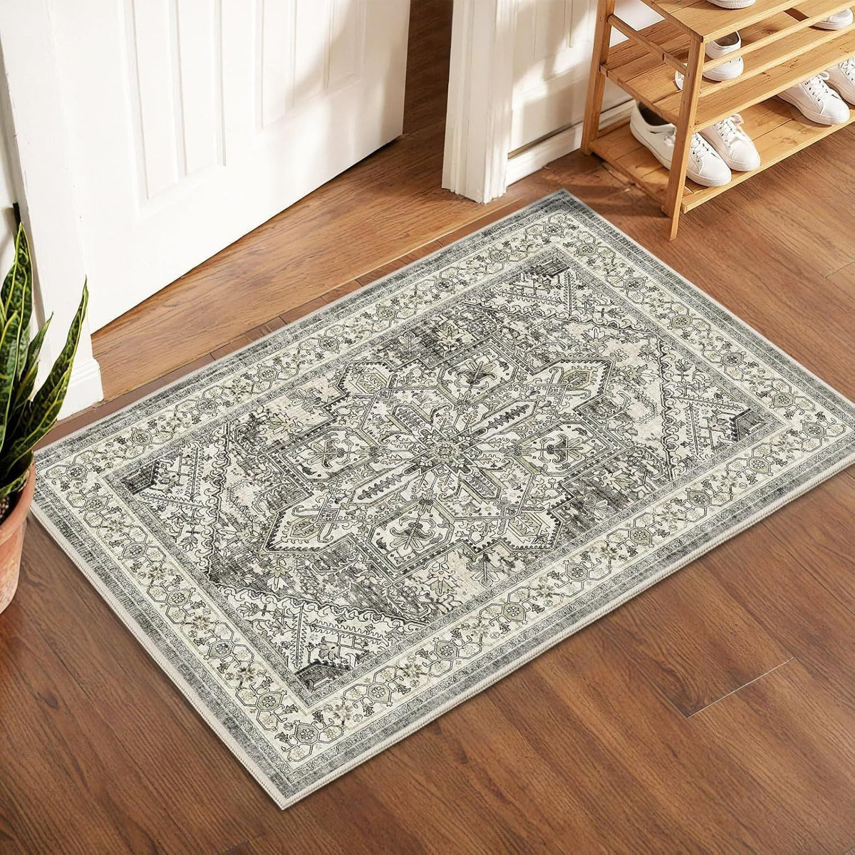 Ornate Patterned Area Rug | High & Bury