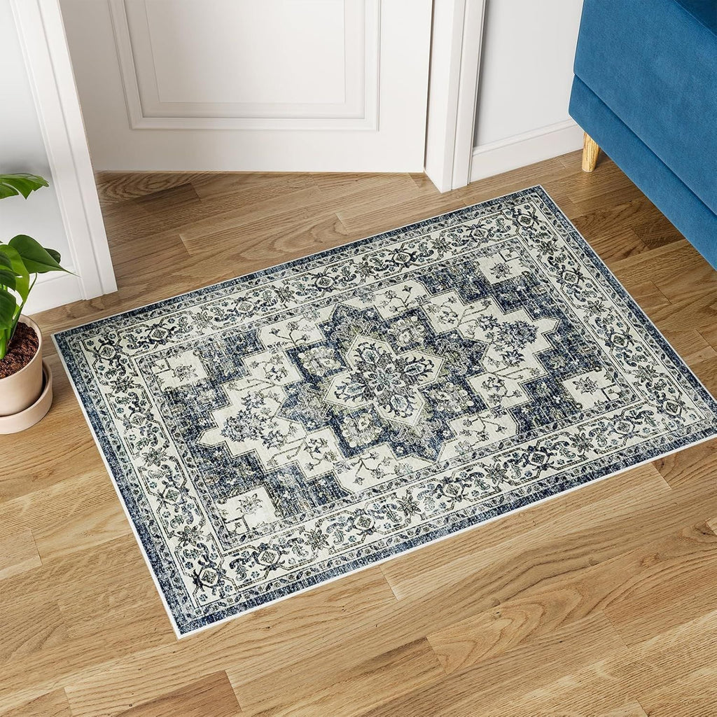 Ornate Patterned Area Rug | High & Bury