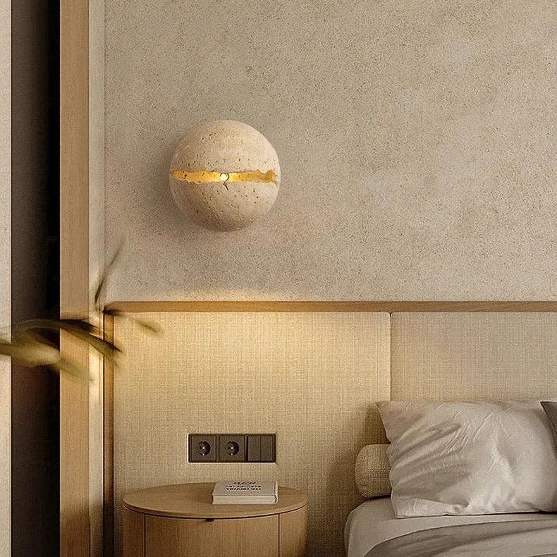 Orstoda Travertine Wall Lamp