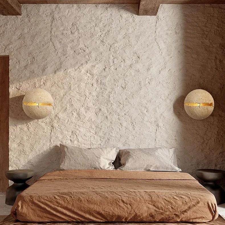 Orstoda Travertine Wall Lamp