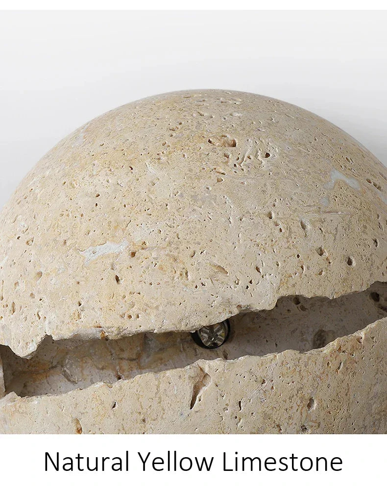Orstoda Travertine Wall Lamp