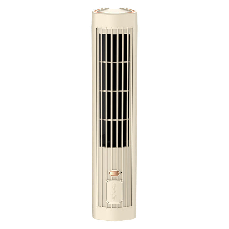 Oscillating Stand Fan with Multiple Speeds, Ivory, 90*90*320mm, view 2