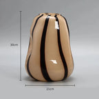 Otterthorpe Glass Pumpkin Vase