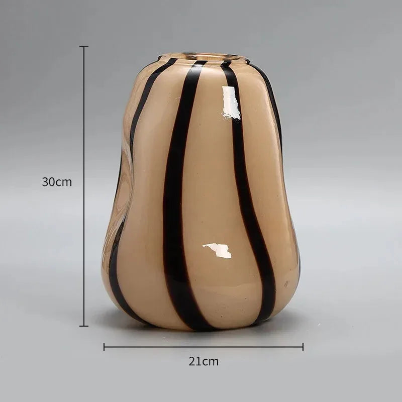 Otterthorpe Glass Pumpkin Vase