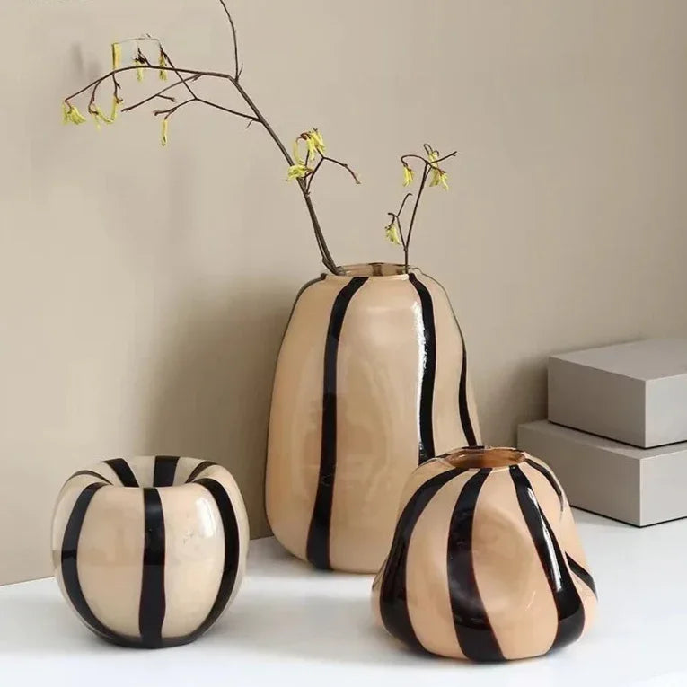 Otterthorpe Glass Pumpkin Vase