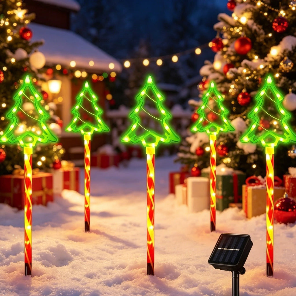 Outdoor LED Christmas Tree Garden Stake | High & Bury