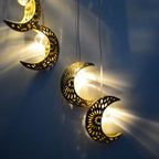 Outdoor Metal Star Wind Chime with Resonating Aluminum Tubes | High & Bury