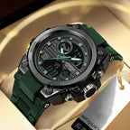 Outdoor Multifunctional Luminous Watch with Press-Activated Illumination, view 5