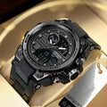 Outdoor Multifunctional Luminous Watch with Press-Activated Illumination