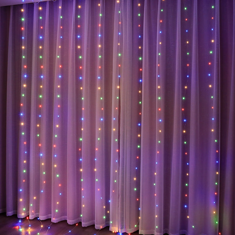 Outdoor Waterproof LED Curtain Lights with Icicle Design | High & Bury