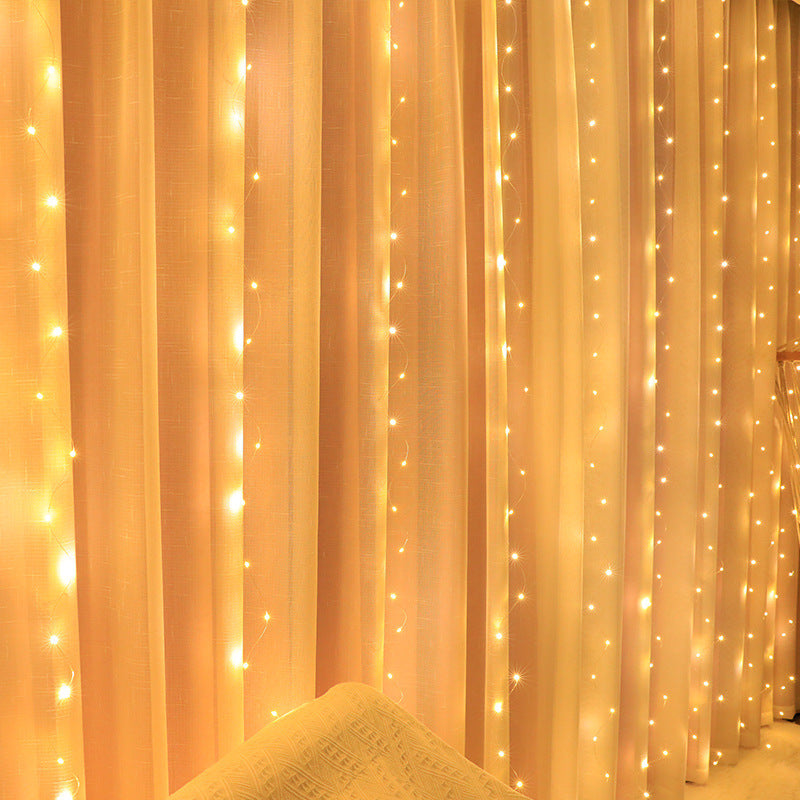 Outdoor Waterproof LED Curtain Lights with Icicle Design | High & Bury