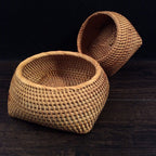 Oval Basket made of Woven Material | High & Bury