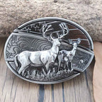 Oval Zinc Alloy Cowboys Belt Buckle with Hidden EDC Tool, 3.03 x 2.36 inch, view 13