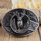 Oval Zinc Alloy Cowboys Belt Buckle with Hidden EDC Tool, 3.03 x 2.36 inch, view 14