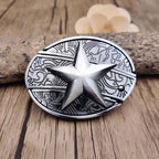 Oval Zinc Alloy Cowboys Belt Buckle with Hidden EDC Tool, 3.03 x 2.36 inch, view 22