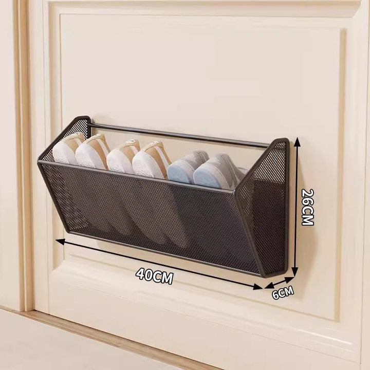 Over-Door Mesh Shoe Organizer | High & Bury