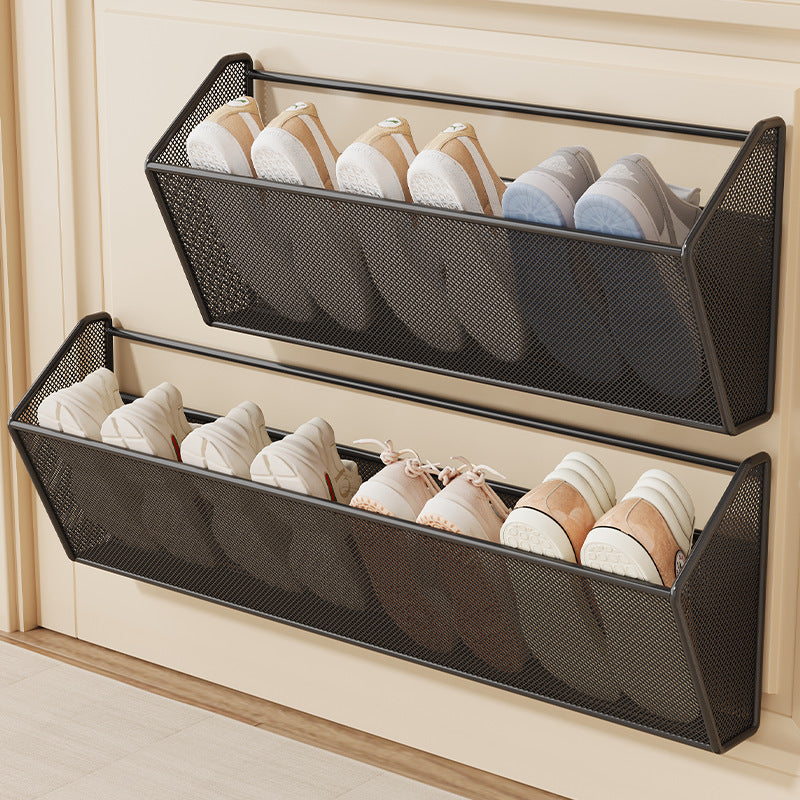 Over-Door Mesh Shoe Organizer | High & Bury