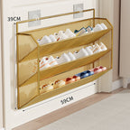 Over-Door Mesh Shoe Rack | High & Bury