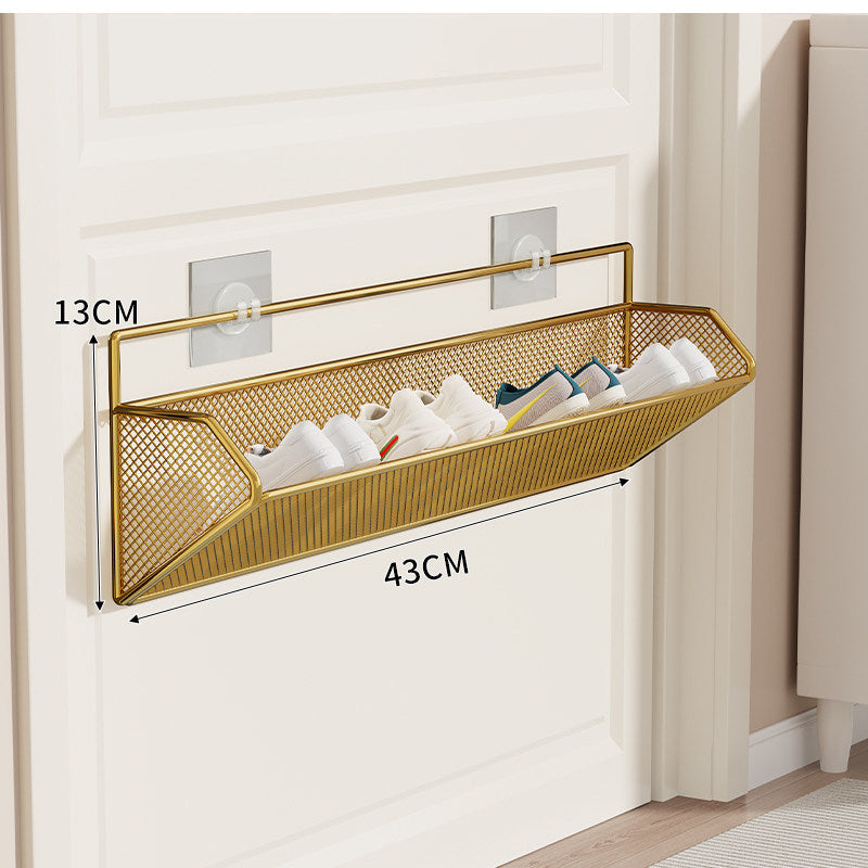 Over-Door Mesh Shoe Rack | High & Bury