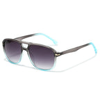 Oversized Gradient Lens Shield Sunglasses with Large Frame, view 8