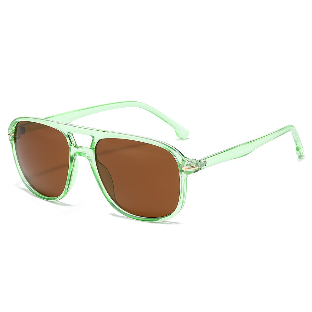 Oversized Gradient Lens Shield Sunglasses with Large Frame, view 9