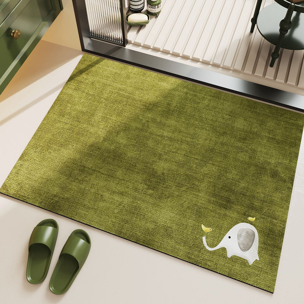 Panda-Themed Decorative Floor Mat | High & Bury