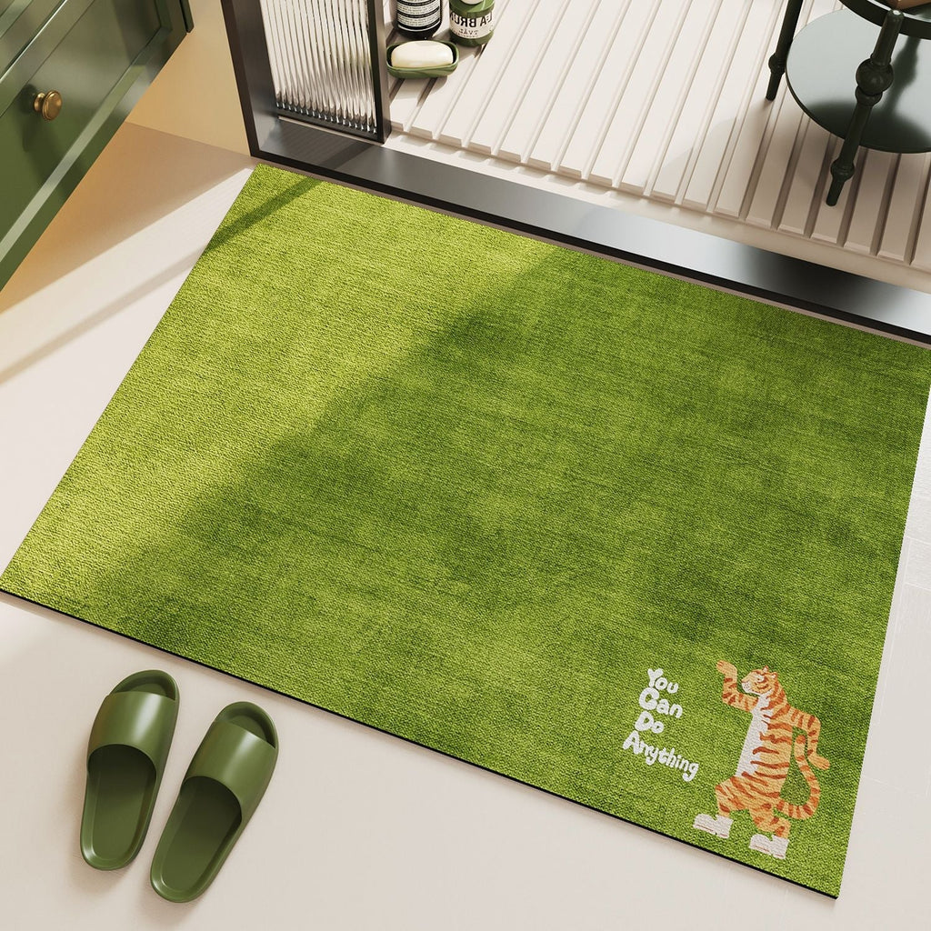 Panda-Themed Decorative Floor Mat | High & Bury