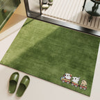 Panda-Themed Decorative Floor Mat | High & Bury