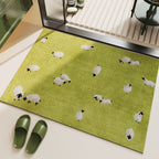 Panda-Themed Decorative Floor Mat | High & Bury