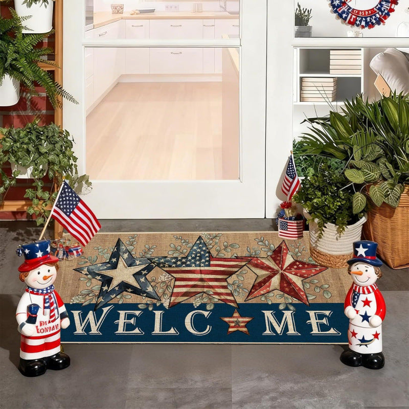 Patriotic Welcome Door Mat | High & Bury