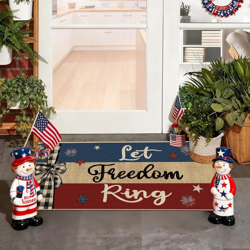 Patriotic Welcome Door Mat | High & Bury