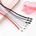 Pearlescent Beaded Eyewear Retainer Chain for Sunglasses and Reading Glasses, view 2