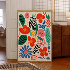 Pelelta Floral Canvas Print